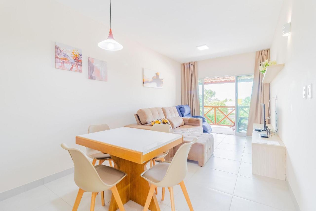 Gb67 Otimo Apartamento 2 Suites - Guarajuba Kültér fotó