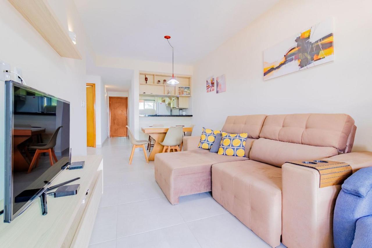 Gb67 Otimo Apartamento 2 Suites - Guarajuba Kültér fotó