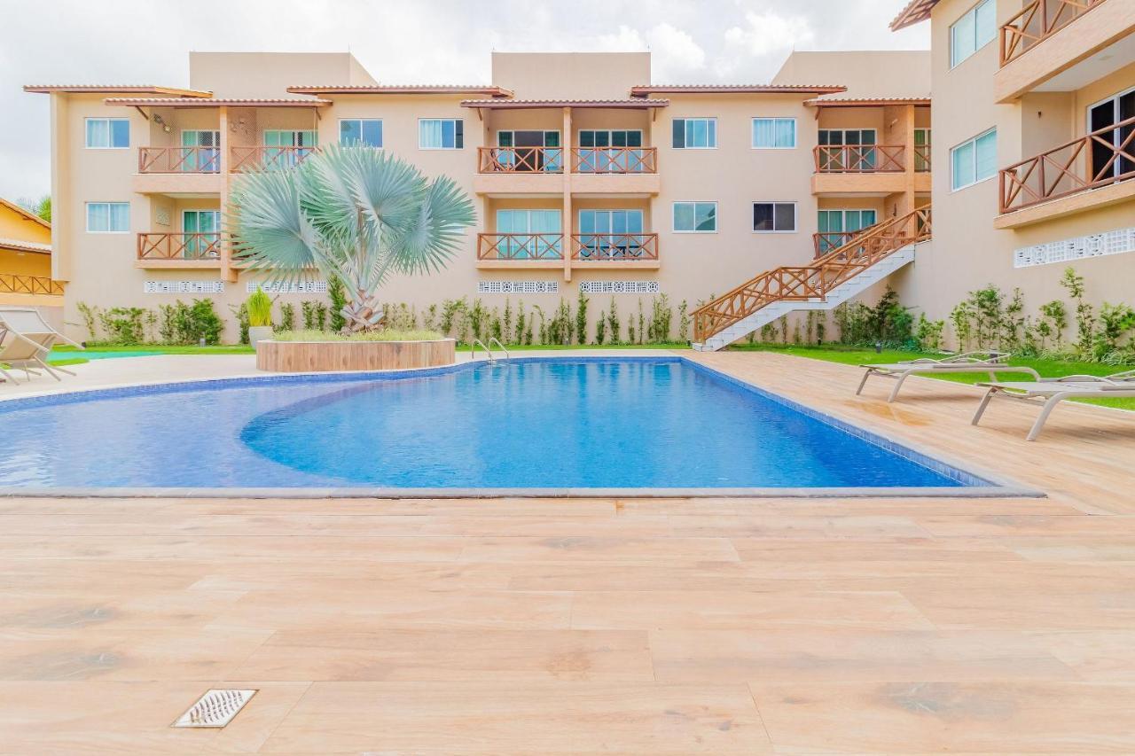Gb67 Otimo Apartamento 2 Suites - Guarajuba Kültér fotó