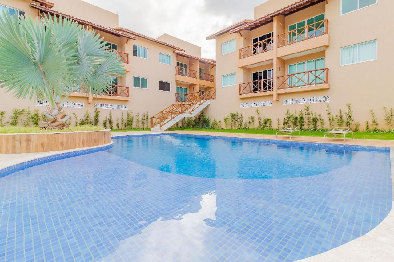 Gb67 Otimo Apartamento 2 Suites - Guarajuba Kültér fotó