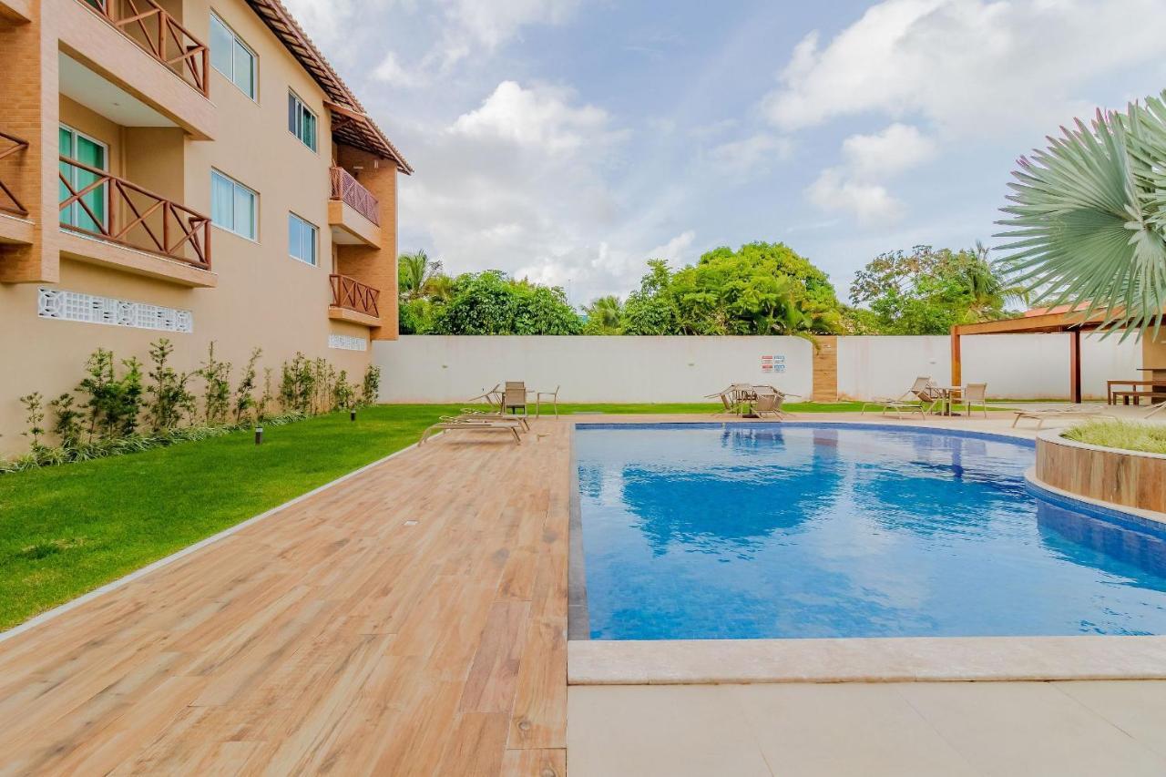 Gb67 Otimo Apartamento 2 Suites - Guarajuba Kültér fotó