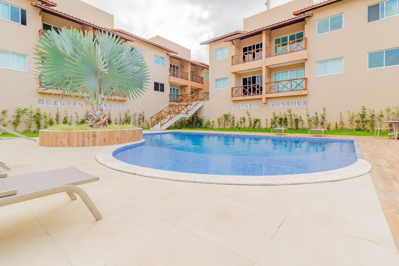 Gb67 Otimo Apartamento 2 Suites - Guarajuba Kültér fotó